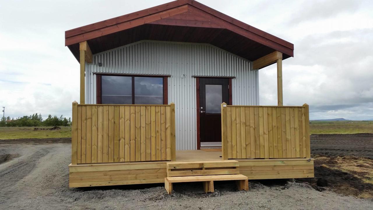Hekla Cabin 2 Volcano And Glacier View ヘトラ エクステリア 写真