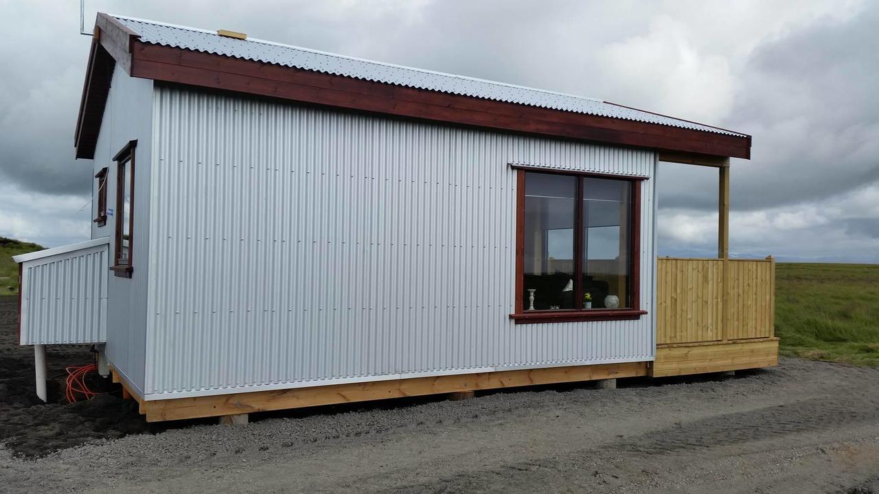 Hekla Cabin 2 Volcano And Glacier View ヘトラ エクステリア 写真